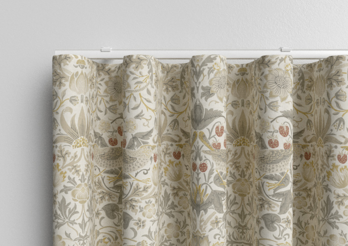 William Morris At Home Strawberry Thief, Ochre - Made to Measure Curtains - Image 13